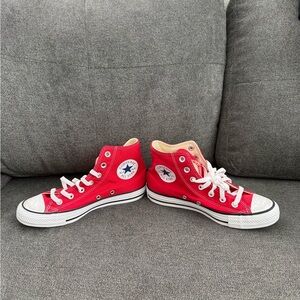 Red High-Top Chucks